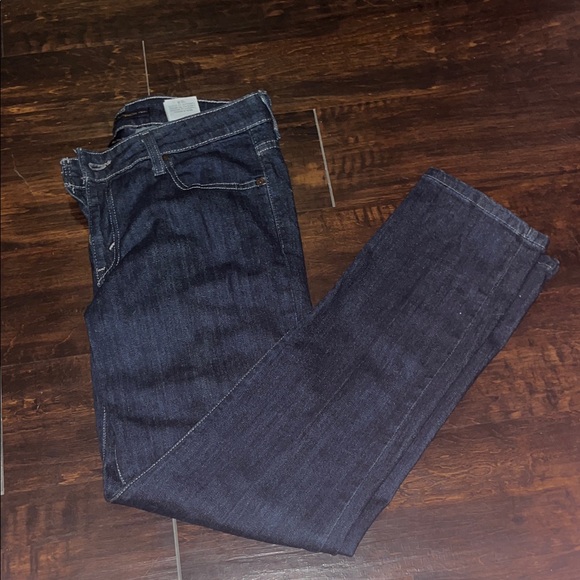 Levi’s Mid Rise Skinny Dark Blue Denim Jeans - Picture 1 of 7